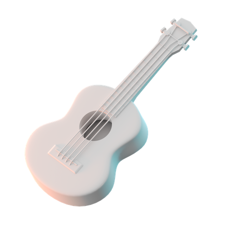 Ukulele  3D Icon