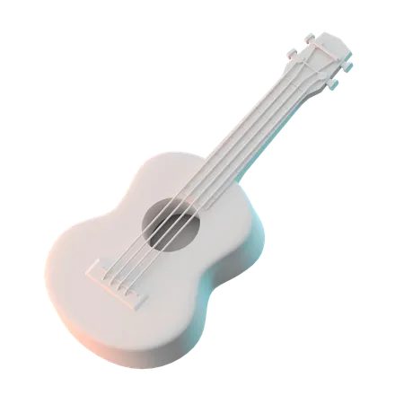 Ukulele  3D Icon