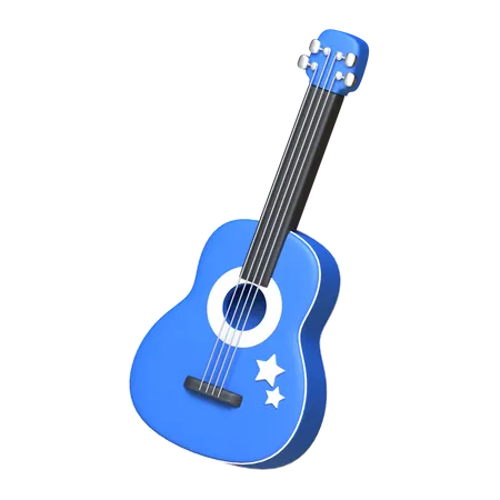 Ukulele 3 D Music Instrument Icon 3D Icon