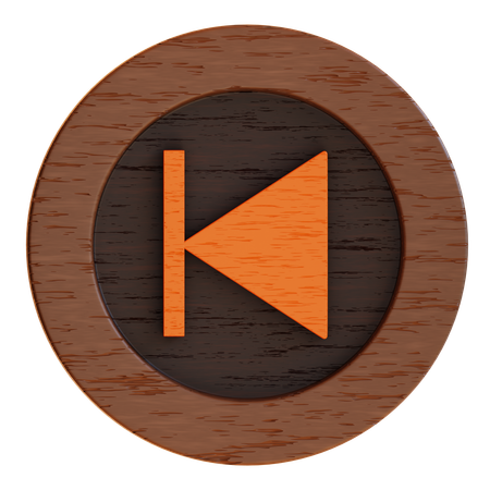 Último botón de salto  3D Icon