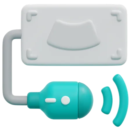 Ultrasonido  3D Icon