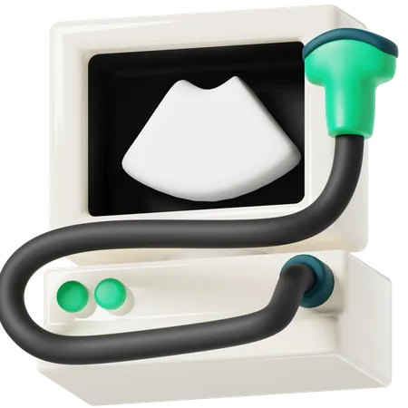 Ultrasonography  3D Icon