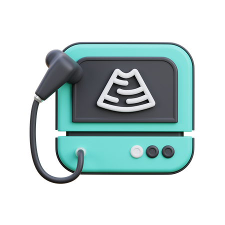 Ultrasonography 3D Icon