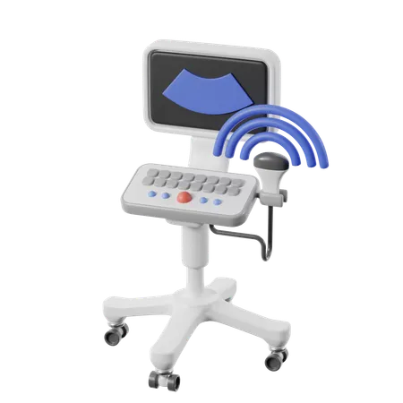 Ultrasound  3D Icon