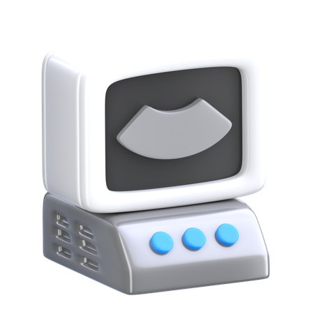 Ultrassonografia  3D Icon