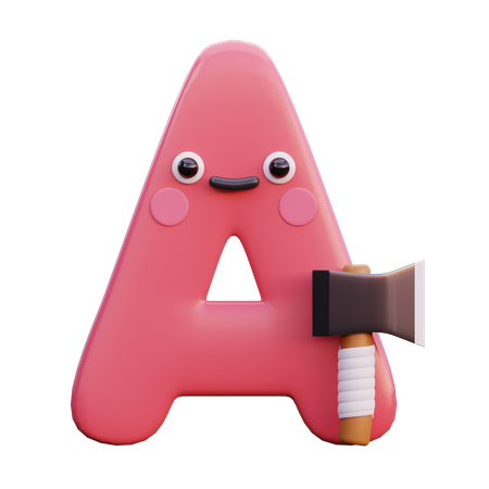 A  3D Icon