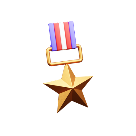 Uma estrela  3D Icon