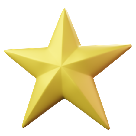 Uma estrela  3D Emoji
