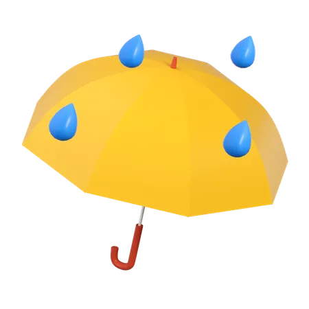 Umbrella Icon Illustration In 3 D Design 3D Icon