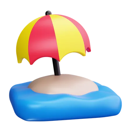 Umbrella  3D Icon