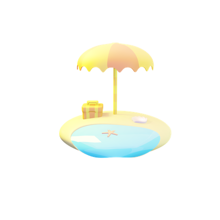 Umbrella  3D Icon