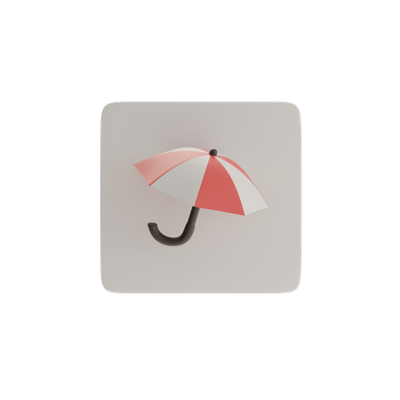 Umbrella  3D Icon
