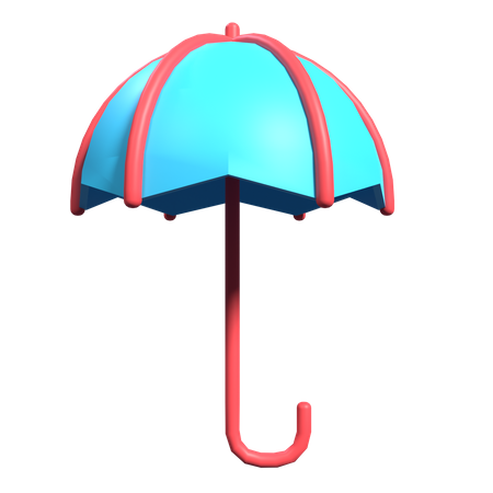 Umbrella  3D Illustration