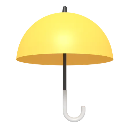 3 D Icon Of Umbrella 3D Icon