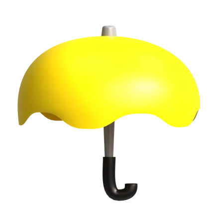 Umbrella 3 D Icon Perfect For Spring Design 3D Icon
