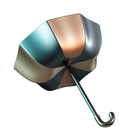 Umbrella Broken  3D Icon