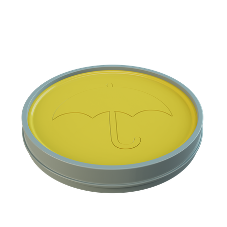 Umbrella Dalgona Candy  3D Icon