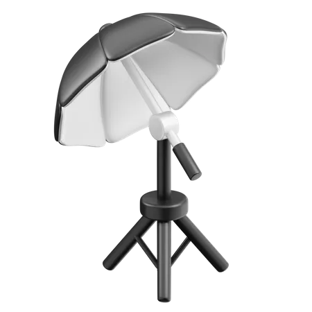 Umbrella Lighting  3D Icon
