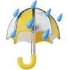 Umbrella With Rain Drop
