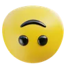 Emoji mit umgedrehtem Gesicht