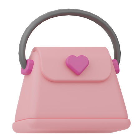 Schultertasche  3D Icon