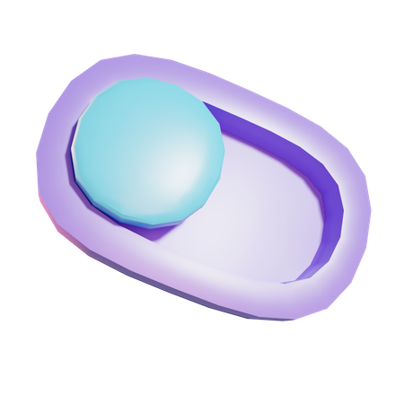 Umschaltknopf  3D Icon