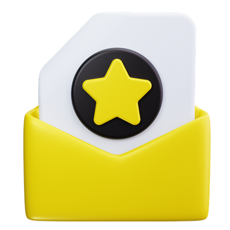 Umschlag  3D Icon