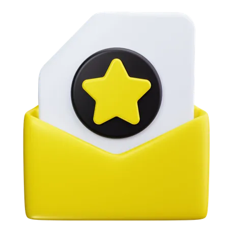 Umschlag  3D Icon