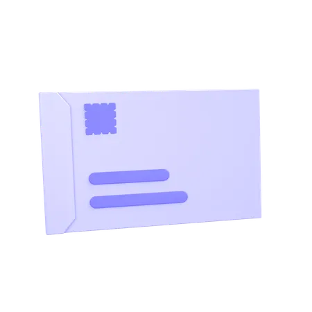 Umschlag  3D Icon