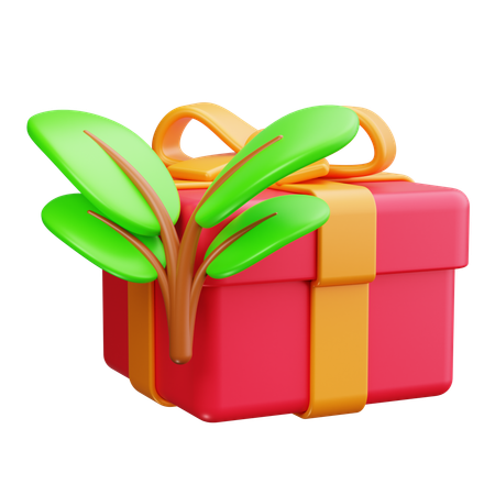 Umweltfreundliches Geschenk  3D Icon