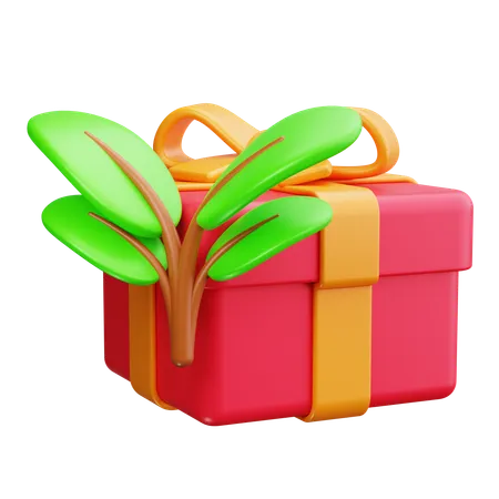 Umweltfreundliches Geschenk  3D Icon