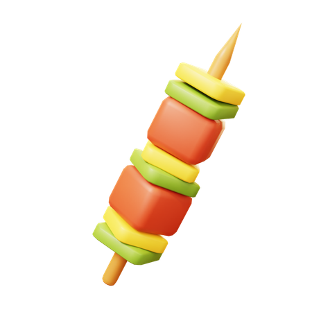 Un barbecue  3D Icon