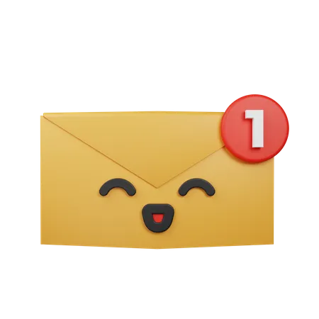 Un correo  3D Icon