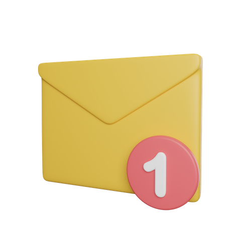 Un correo  3D Icon