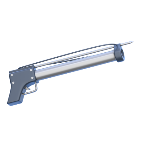 Un fusil à harpon  3D Icon