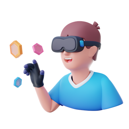 Un toque  3D Icon