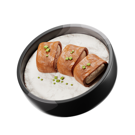 Unagi Chazuke, japanisches Essen  3D Icon