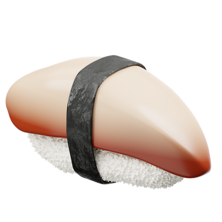 Unagi Sushi  3D Icon