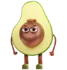 Unamused Avocado