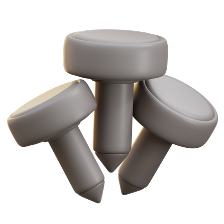 Clavos  3D Icon