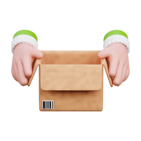 Unboxing  3D Icon