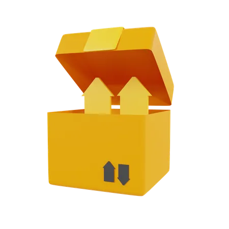 Unboxing  3D Icon