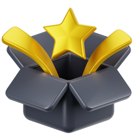 Unboxing  3D Icon