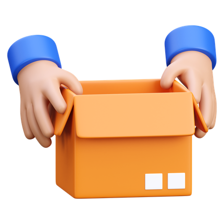 Unboxing  3D Icon