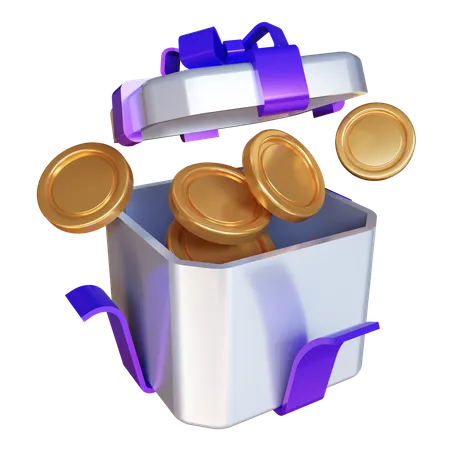 Unboxing Money  3D Icon