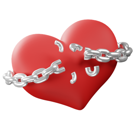 Unchained Heart  3D Icon