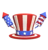 Uncle Sam American Hat