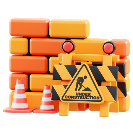 Under Construction  3D Icon