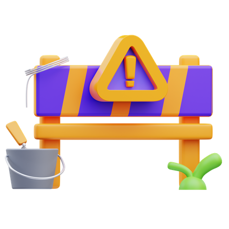 Under Construction  3D Icon