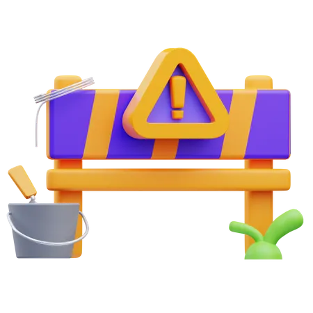 Under Construction  3D Icon